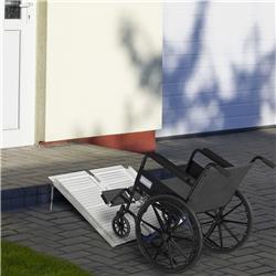 Picture of 212 Main 713-001V03SR 2 ft. Homcom Moveable Wheelchair Ramp - Silver