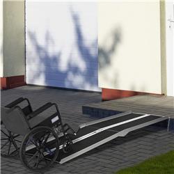 Picture of 212 Main 713-024V00BK 8 ft. Homcom Aluminum Portable Wheelchair Ramp - Black