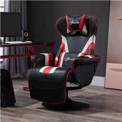 Picture of 212 Main 833-888V80RD Vinsetto Gaming Chair - Black&#44; White & Red