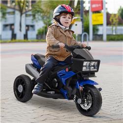 Picture of 212 Main 370-104BU 6V Aosom Kids Electric Motorbike Ride-On Motorcycle Dirt Bike Battery-Powered Toy - Blue