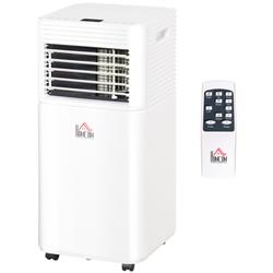 823-006V80 7000 BTU HomCom Portable Air Conditioner, White