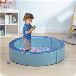 Picture of 212 Main 34C-001V00MX 45 x 10 in. Outsunny Foam Kids Ball Pit Pool with Removable & Washable Cover&#44; Blue