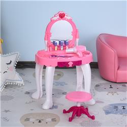 Picture of 212 Main 350-067 Qaba Children Dressing Table Set&#44; Pink