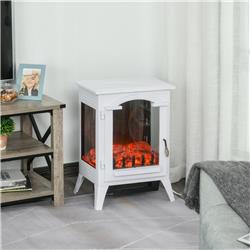 Picture of 212 Main 820-174WT 750-1500W HomCom Small Electric Fireplace Heater&#44; White