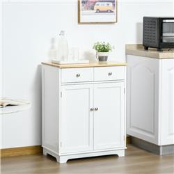 Picture of 212 Main 835-144 26.75 in. HomCom Kitchen Storage Cabinet&#44; White