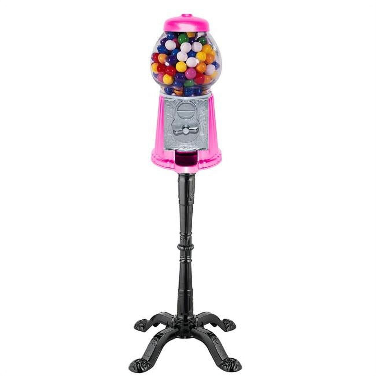 Picture of CHH 03066 Hot PINK Classic Classic 15&apos; Tall Gumball Machine with Antique Stand
