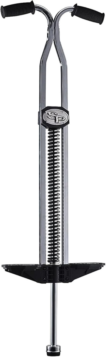 SUP 1505 Original Super Pogo Pogo Stick for Kids and Adults 14  Up with Digital Pogo Counter