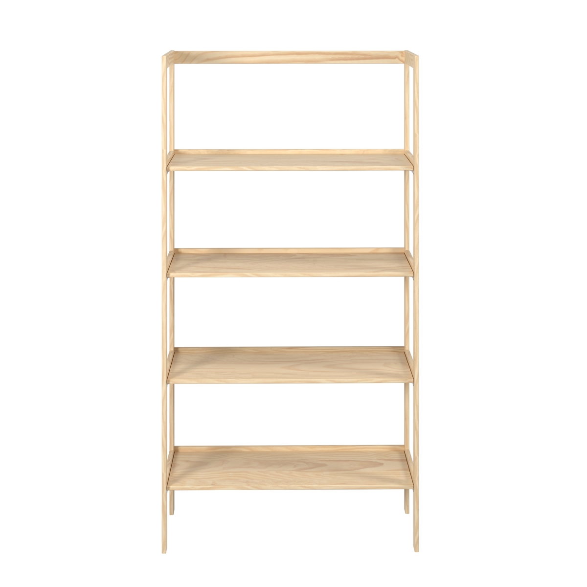 47937 4 Shelf Solid Wood Unassembled Pantry Shelving