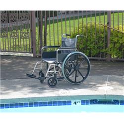 Picture of Aqua Creek Products F-18SSWC 18 in. Wide Stainless Pool Access Folding Chair