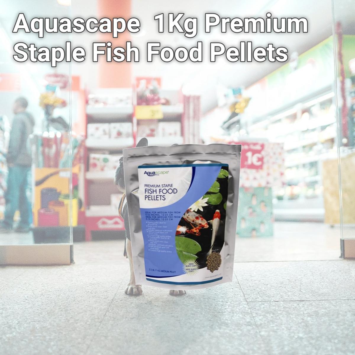 Picture of Aquascape 98868 1Kg Premium Staple Fish Food Pellets