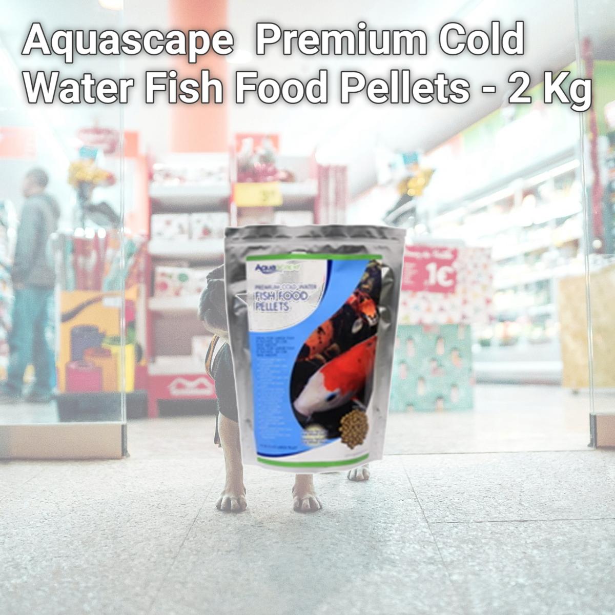 Picture of Aquascape 98872 Premium Cold Water Fish Food Pellets - 2 Kg