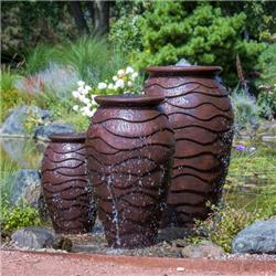 Scalloped Urn Fountain - Large