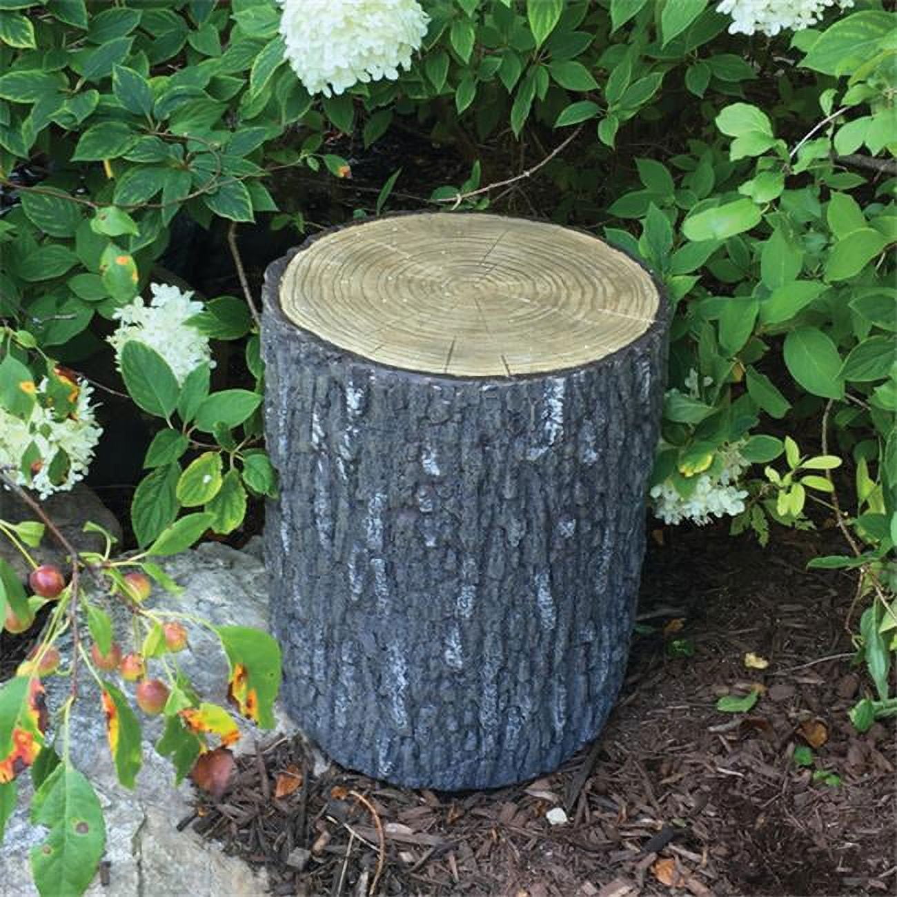 Faux Wood Stump Cover for Yard Landscape & Garden