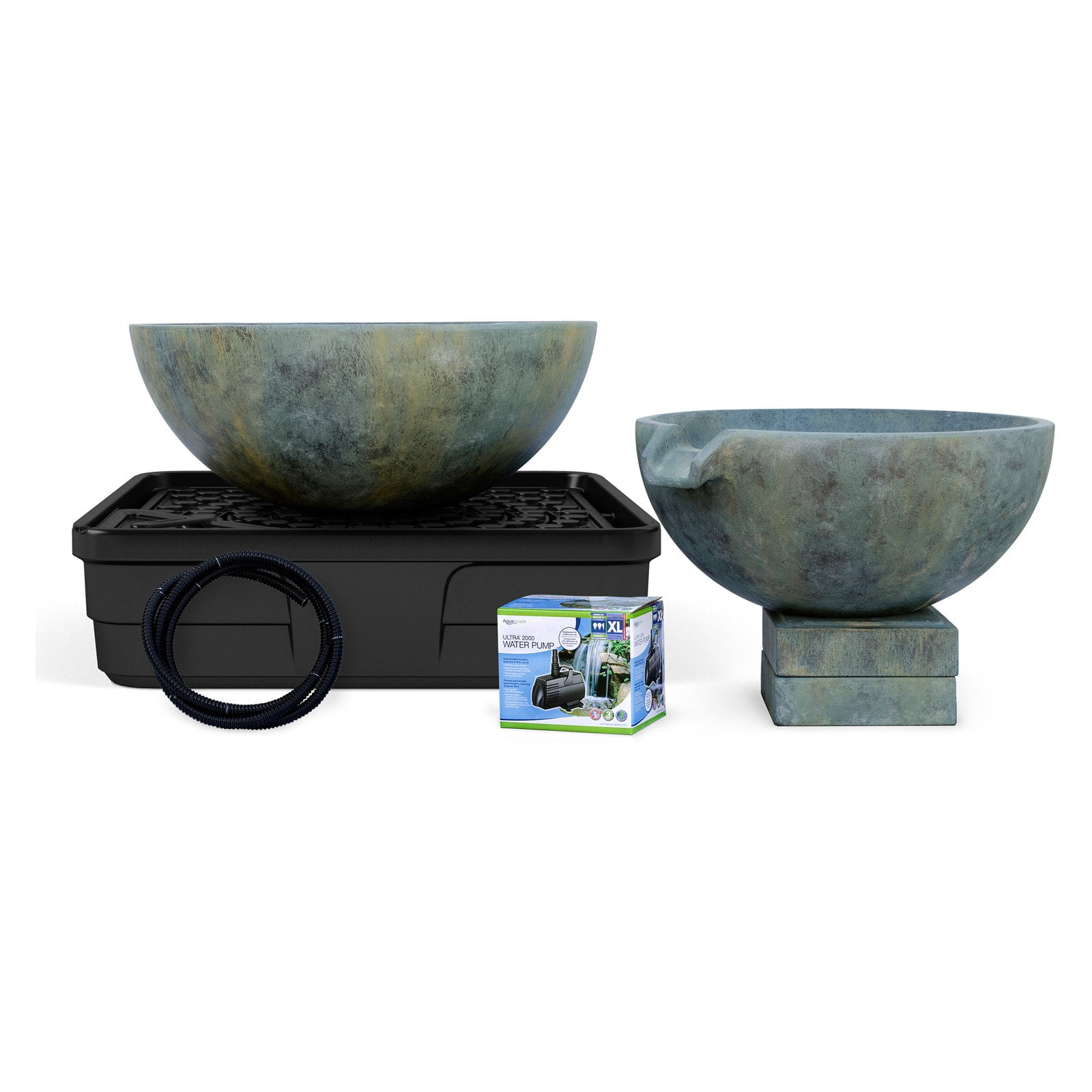 Spillway Bowl & Basin Landscape Fountain Kit