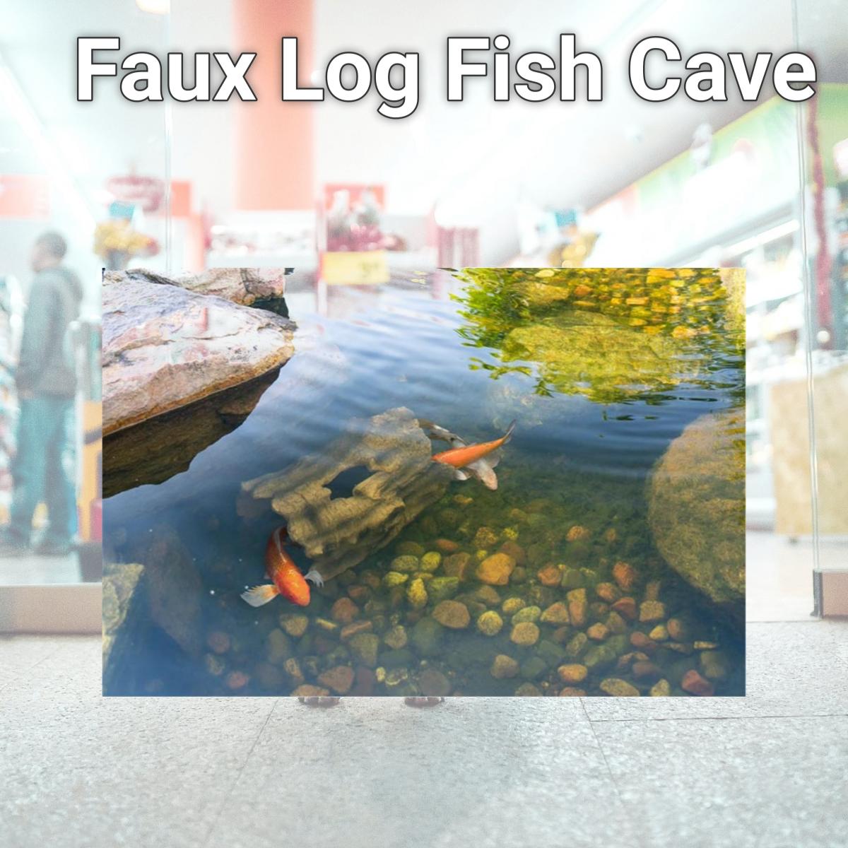 Picture of Aquascape 78324 Faux Log Fish Cave