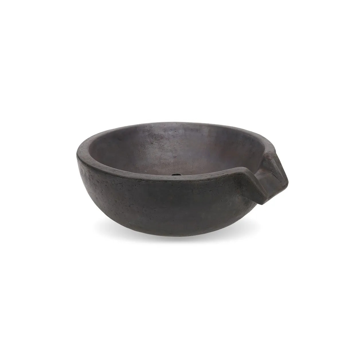 78422 Spillway Bowl - Iron Ore - 19 in. Dia.