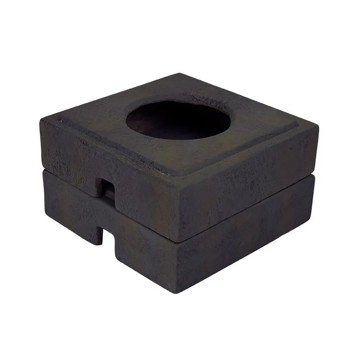 78424 Spillway Bowl Stand - Iron Ore - 4 in. - Pack of 2