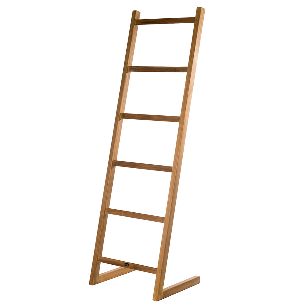 Teak Self-standing Towel Ladder 71' (180 cm) with 6 bars