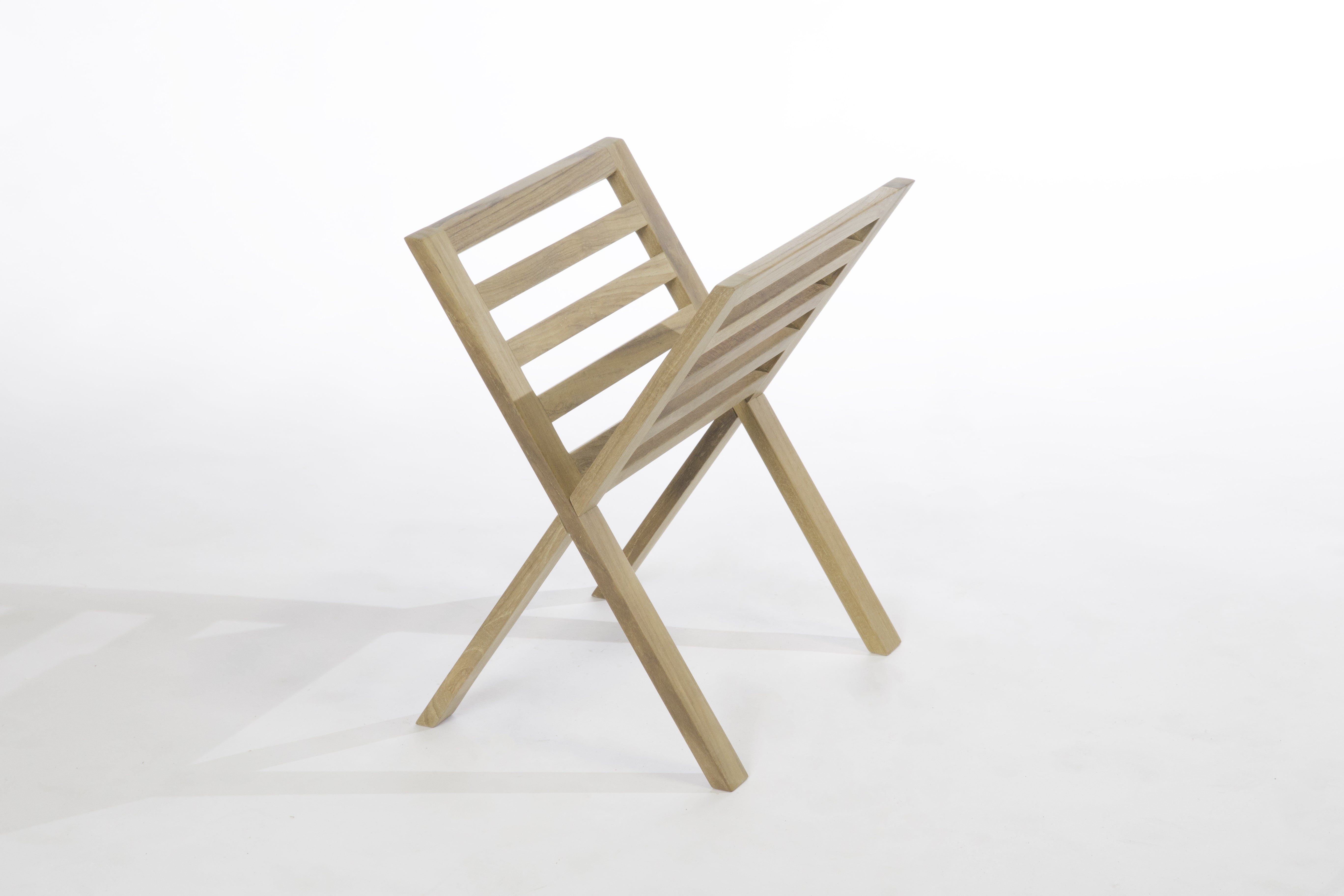 Teak Towel & Magazine Holder