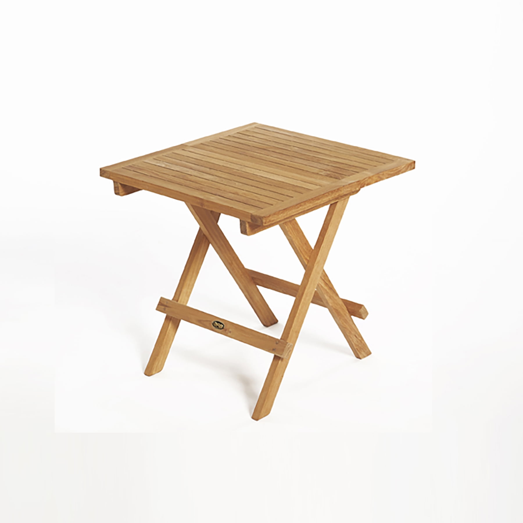 TAB062 Teak Folding Side Table - Square 20' (50 cm)