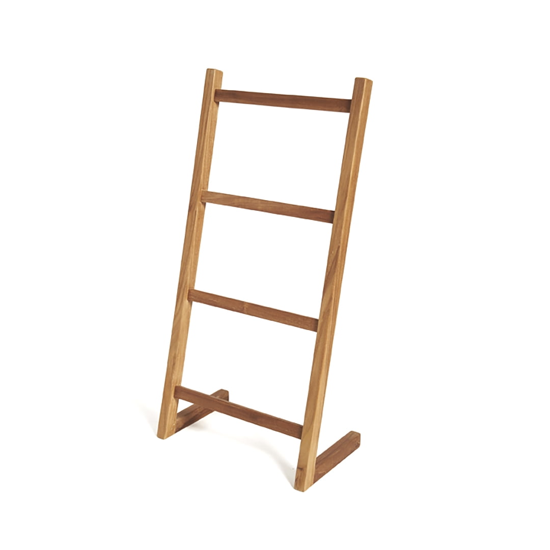 ACC525 Teak Self-standing Towel Ladder 47' (120 cm) with 4 bars