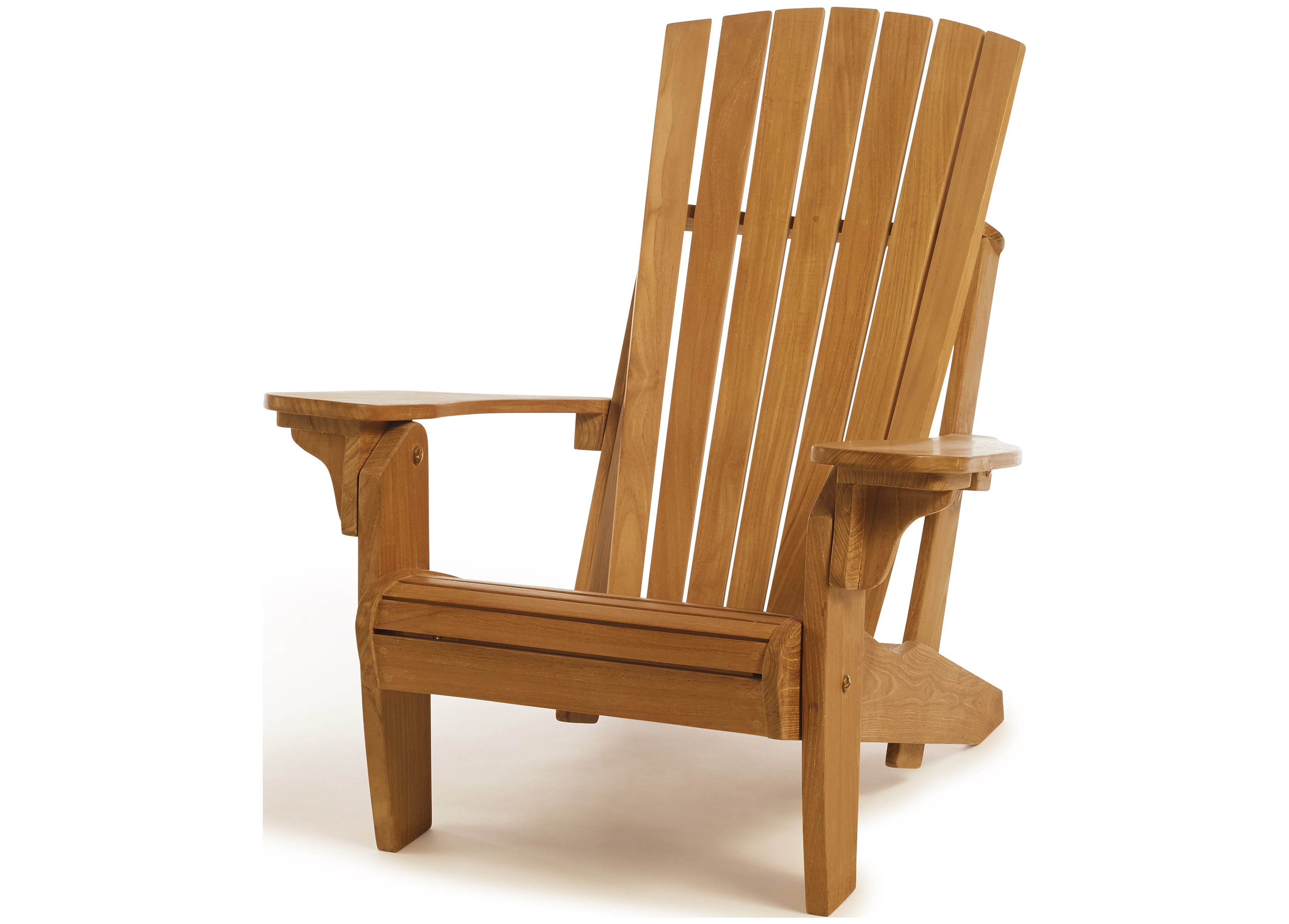 LOU403 Teak Adirondack Folding Lounger Chair