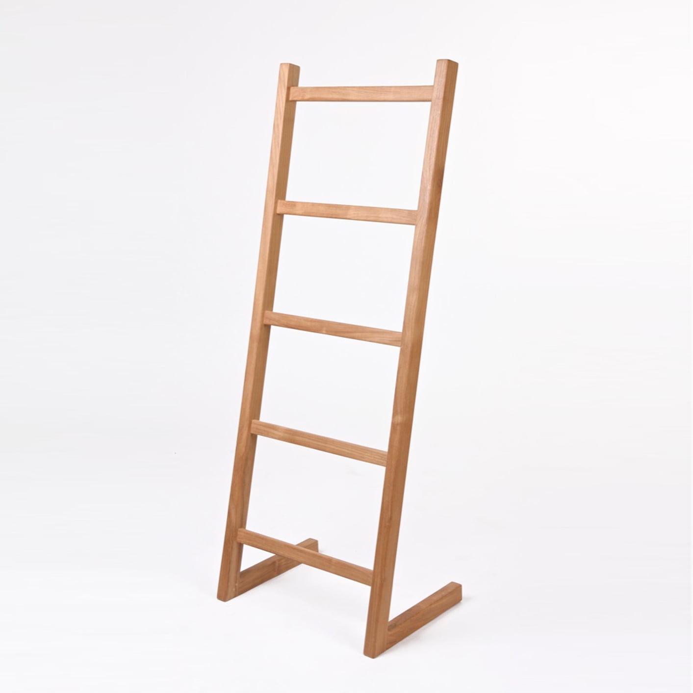 ACC526 Teak Self-standing Towel Ladder 59' (150 cm) with 5 bars