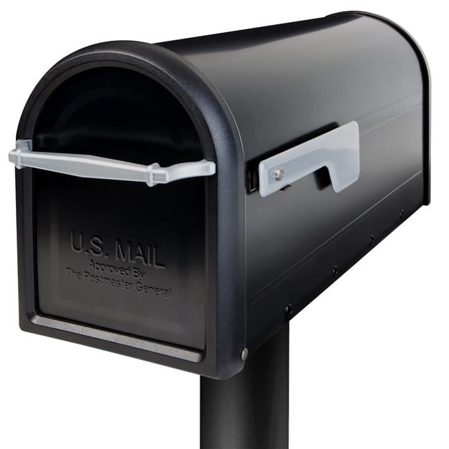 Chadwick Post Mount Mailbox - Black