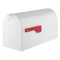 Picture of Architectural Mailboxes 7900W-10 MB2 Post Mount Mailbox - White - Large