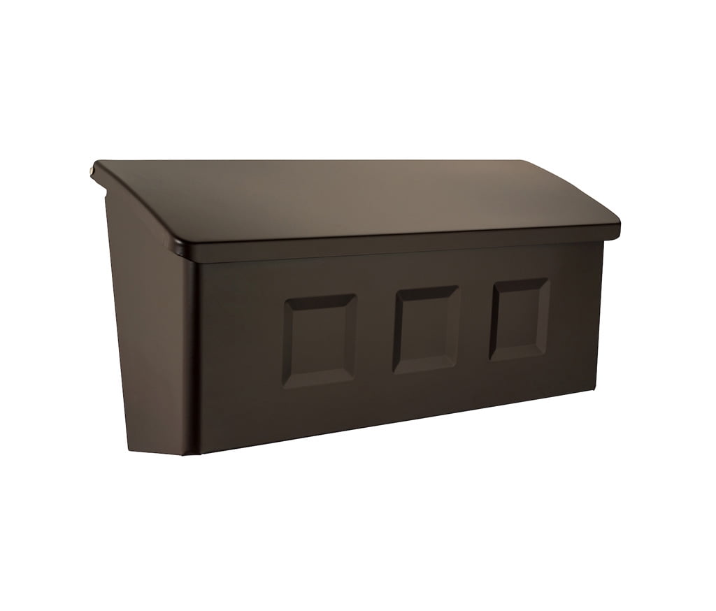 Picture of Architectural Mailboxes 2689RZ Wayland Wall Mount Mailbox - Rubbed Bronze - Small