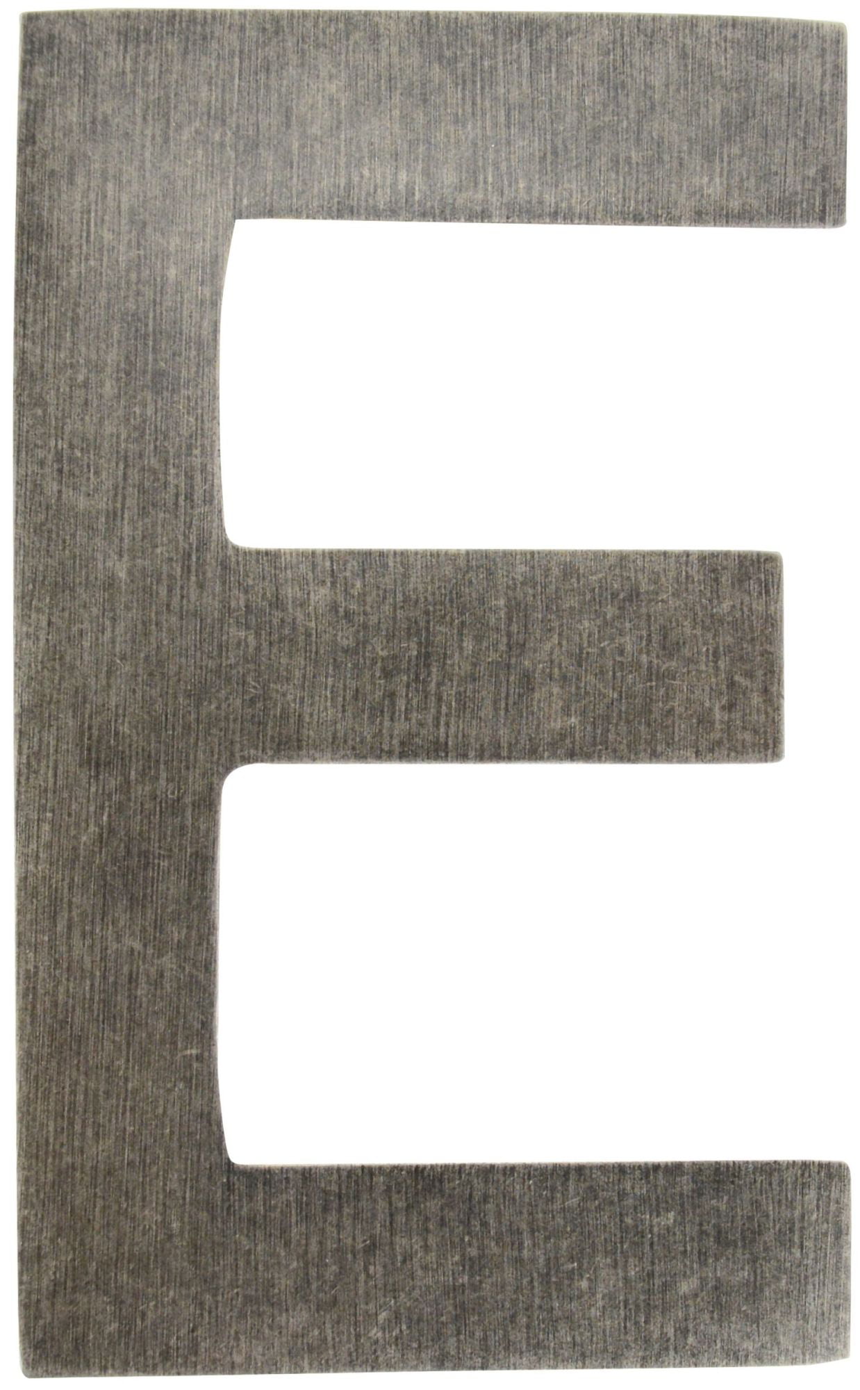 Picture of Architectural Mailboxes 3582APA-E 4 in. Brass Floating House Letter E&#44; Antique Pewter