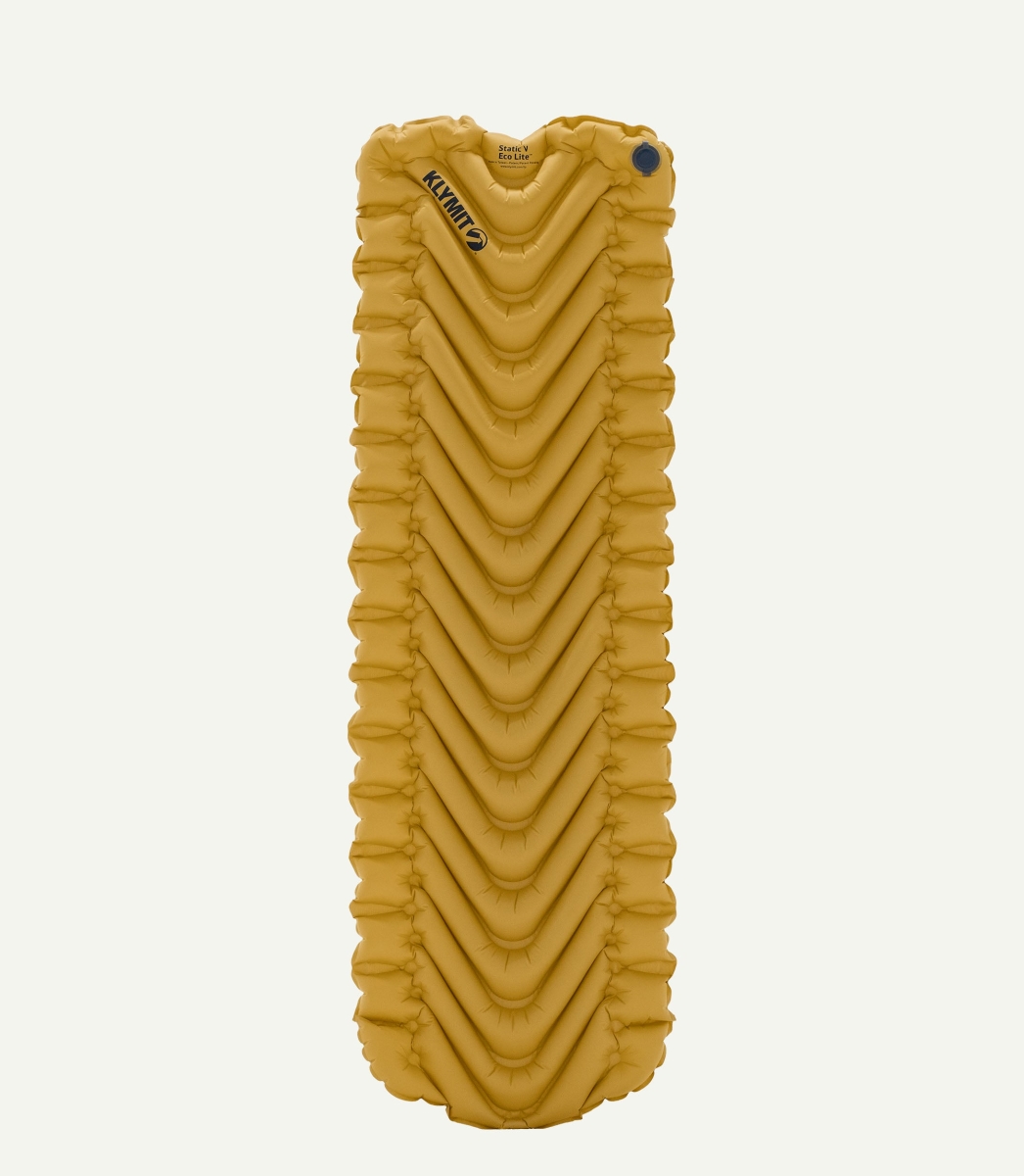 Picture of Klymit 06SEGD02C Static V Lite ECO Sleeping Pad&#44; Gold