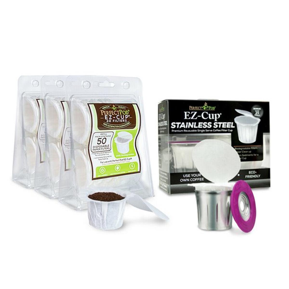 Picture of Perfect Pod K11400-K85753-3pk EZ-Cup Stainless Filters - Pack of 3