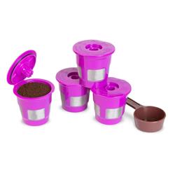 Picture of Perfect Pod K08161-CAFE Cafe Fill Reusable K-Cups with Bonus Scoop - Pack of 4
