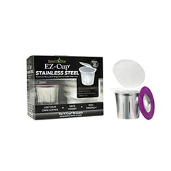Picture of Perfect Pod K11400 EZ-Cup Stainless Steel Starter Pack & Reusable K-Cup Paper Coffee Filters