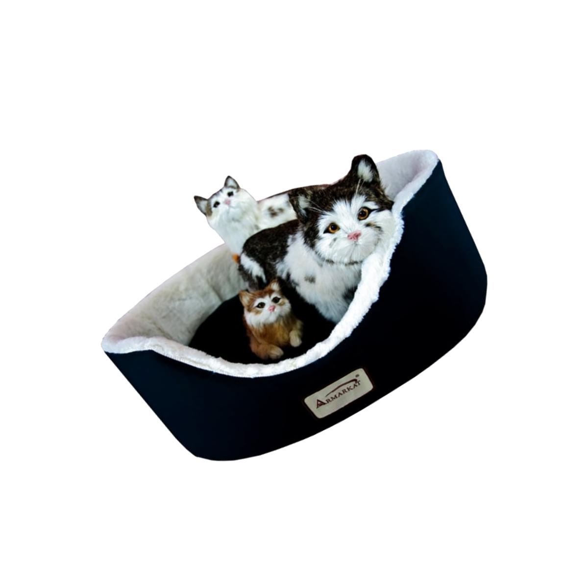 Picture of Aeromark C04HML-MB Armarkat Pet Bed Cat Bed 22 x 19 x 8 - Laurel Green & Ivory