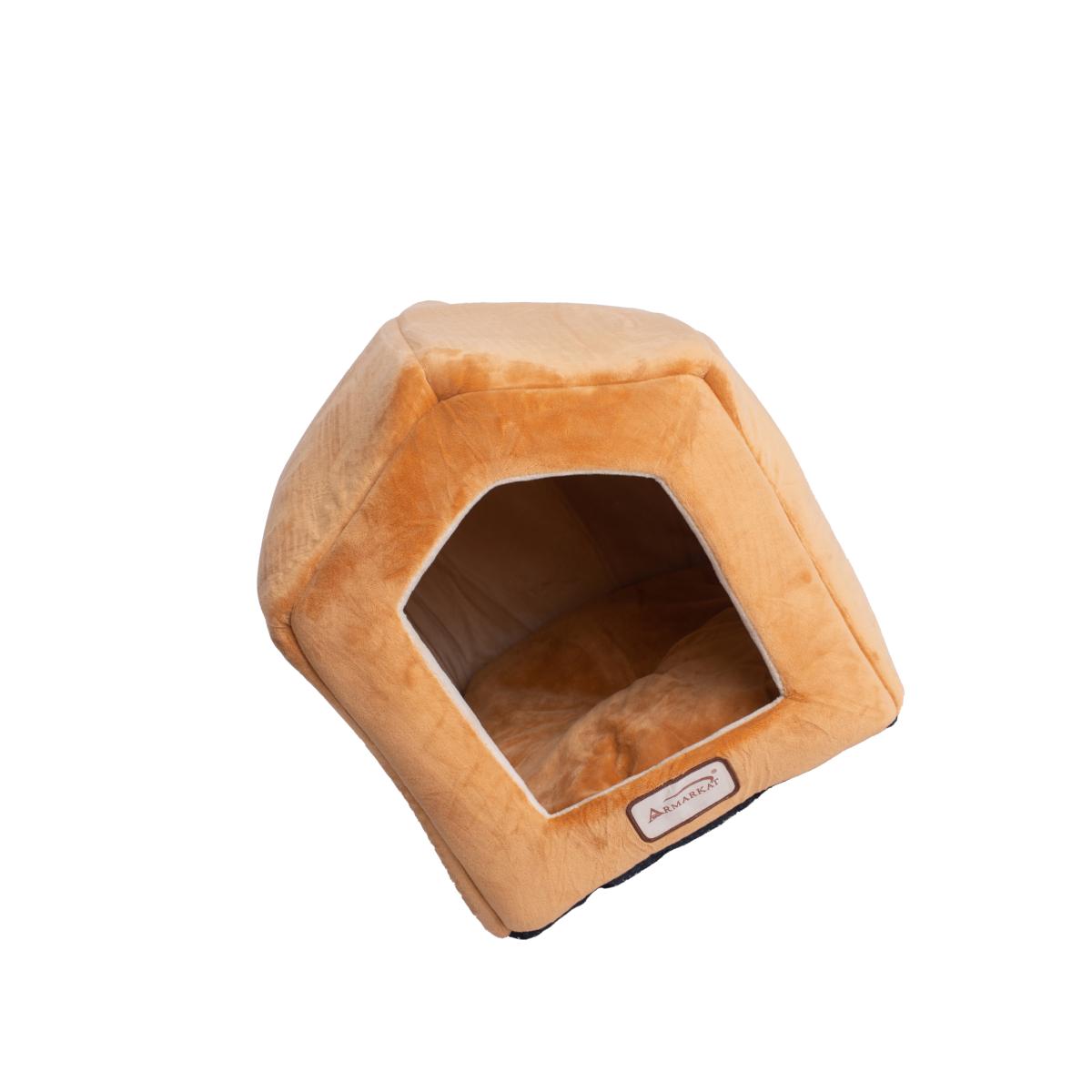 Picture of Aeromark C27CZS-MH Armarkat Pet Bed 18 x 15 x 14 - Brown & Beige