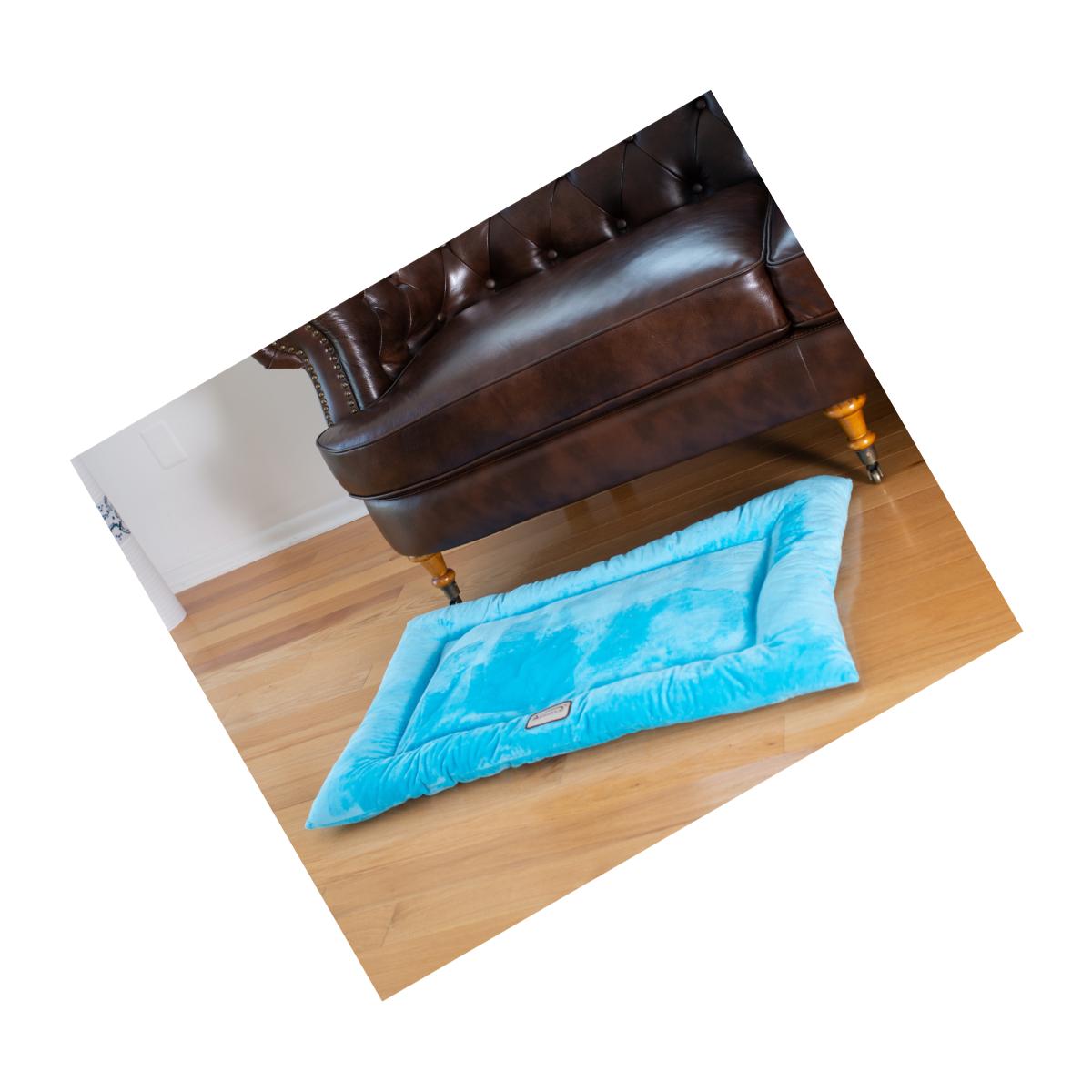Picture of Aeromark M01CTL-L Armarkat Pet Bed Mat-Sky Blue 35 x 22 x 3