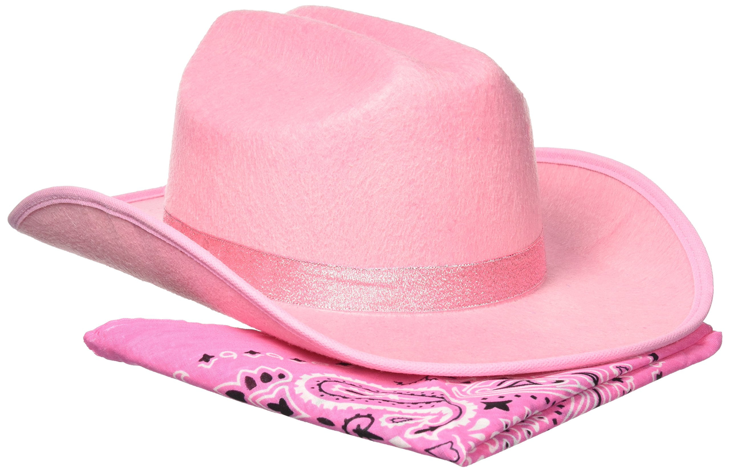 Picture of Aeromax CBPS-HAT Junior Cowboy Hat & Bandanna, Pink Sparkle