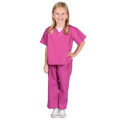 Picture of Aeromax DRF-46 4 by 6 Junior Doctor Scrubs&#44; Fuchsia Pink