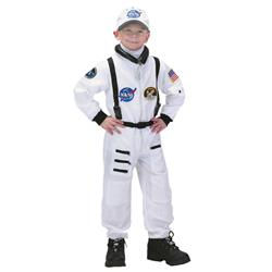 Picture of Aeromax ASWA-68 6 by 8 Apollo 11 Junior Astronaut Suit with Embroidered Cap - White
