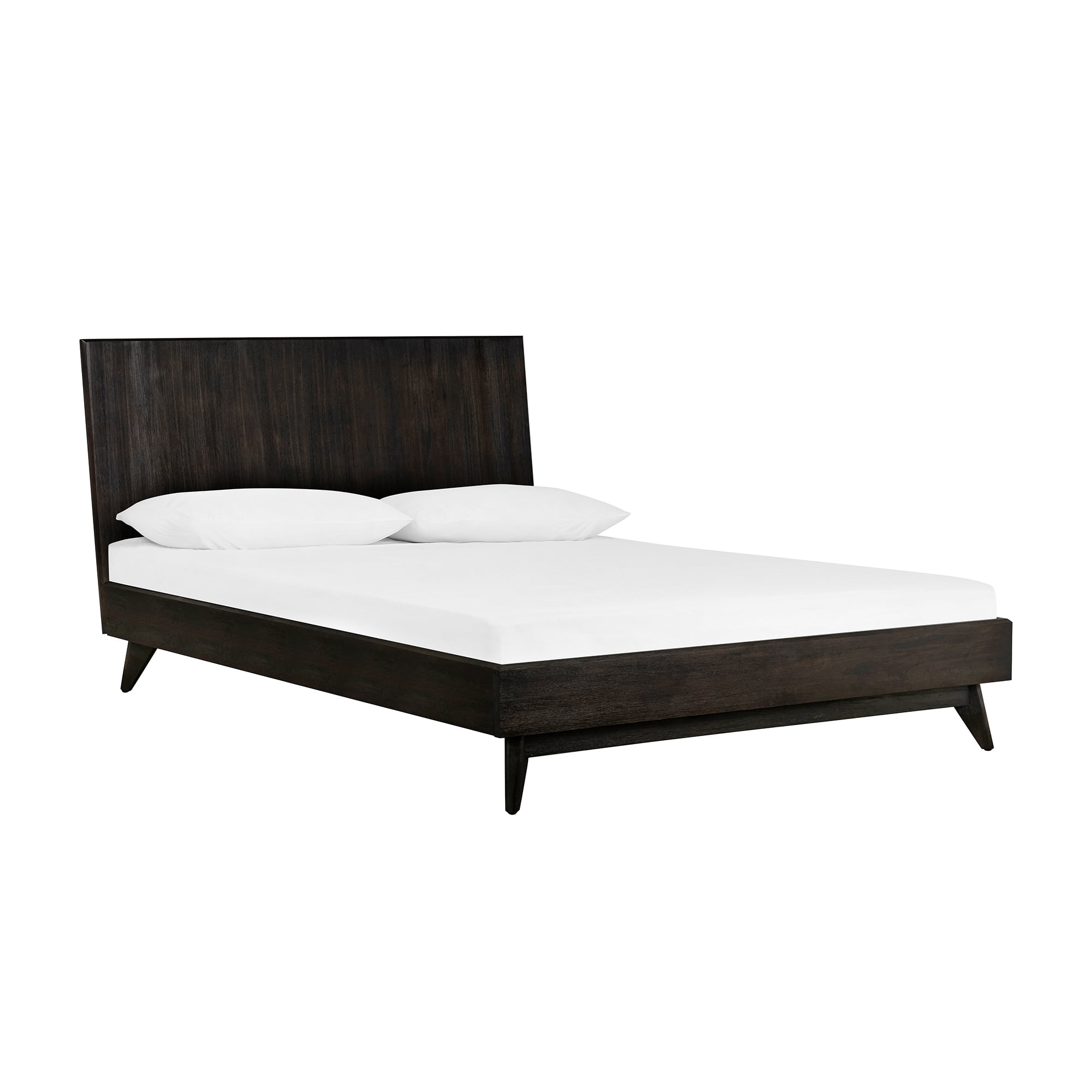 Picture of Armen Living LCLFBDKG Baly Acacia Mid-Century Platform King Bed - 47 x 79 x 86 in.