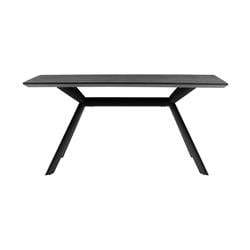 LCMNDICH 30 x 36 x 63 in. Margot Rectangle Dining Table, Dark Gray & Black -  Armen Living