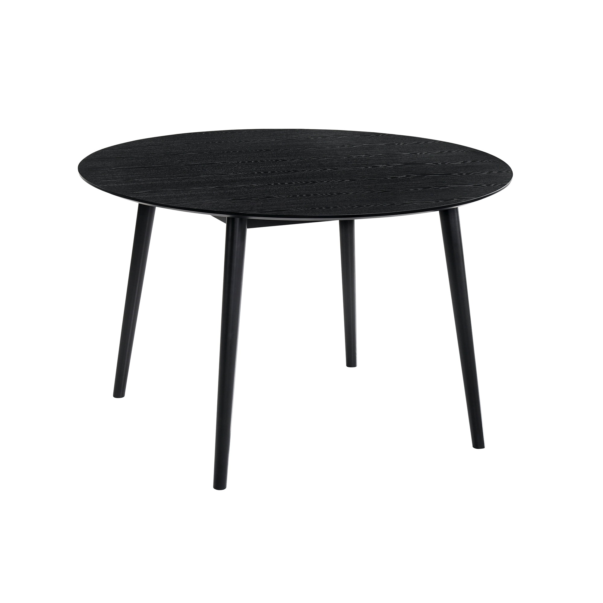 Picture of Armen Living LCARDIBL48 48 in. Arcadia Round Dining Table&#44; Black Wood