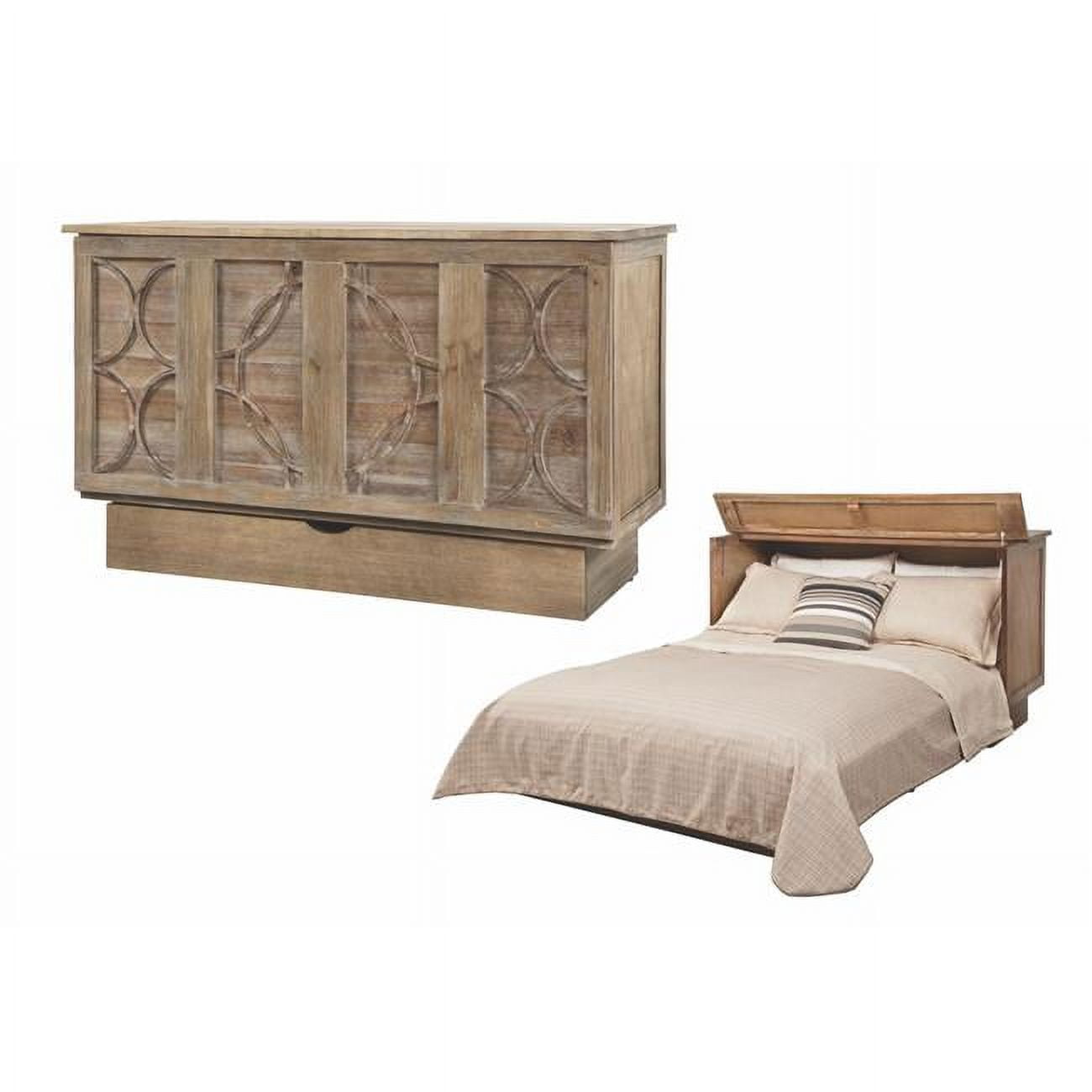 Brussels Ash Cabinet Bed, Queen Size