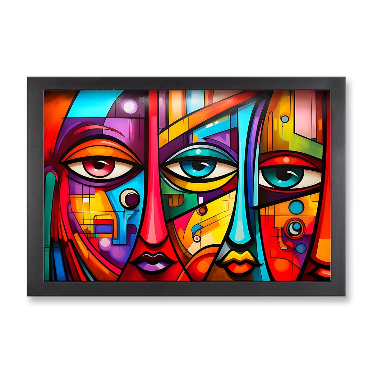 73001 - Framed Print 'Beauty in Colors'  (Size 24x34")