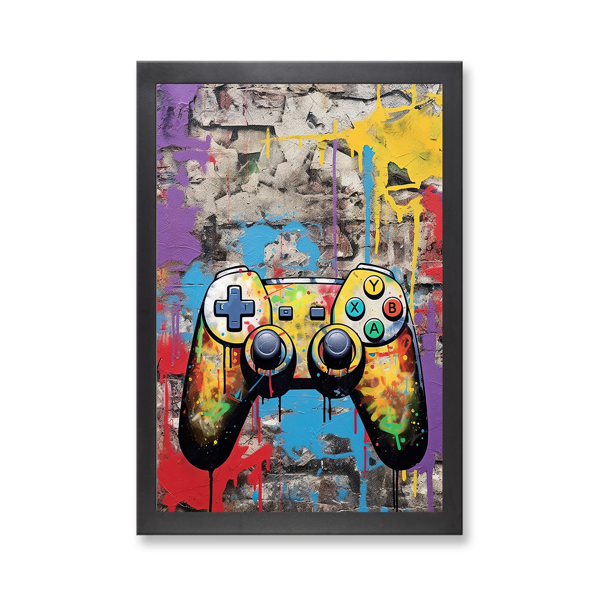 73177 - Framed Print 'Game Time'  (Size 24x34")
