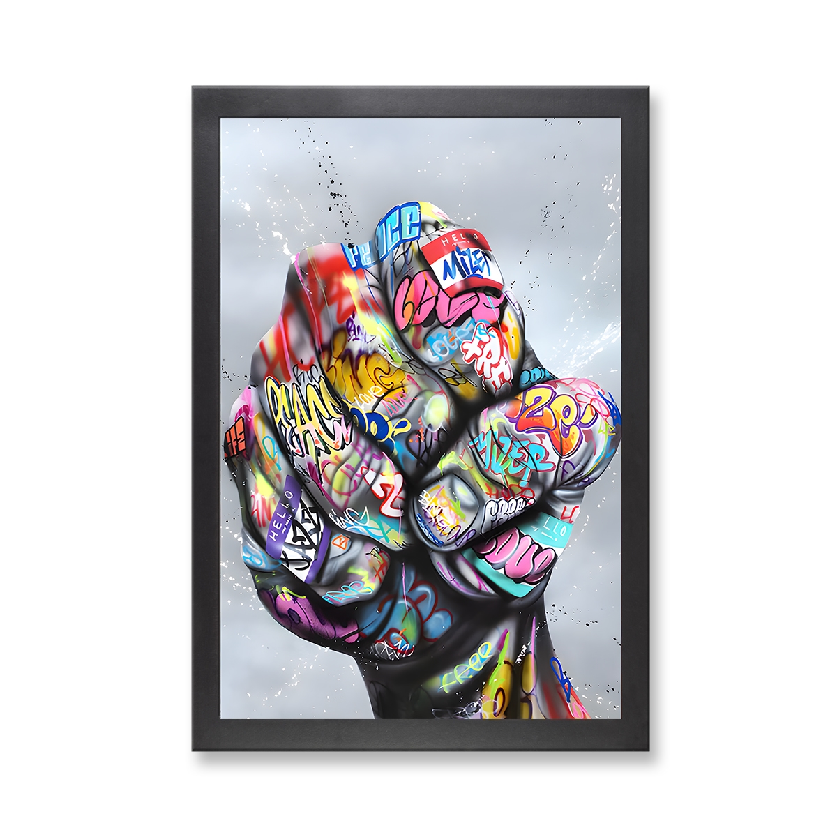 73255 - Framed Print 'United Against Oppression'  (Size 24x34")