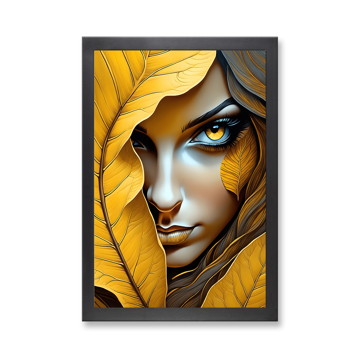 73733A - Framed Print 'Forest Fairy I'  (Size 24x34")