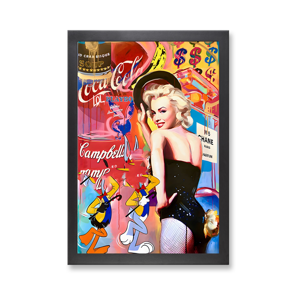 73263 - Framed Print 'Marilyn Monroe'  (Size 24x34")